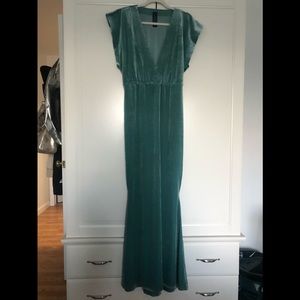 Norma Kamali Velvet dress